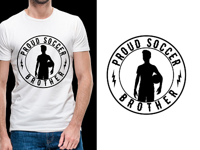 Proud Soccer Brother Tshirt Design