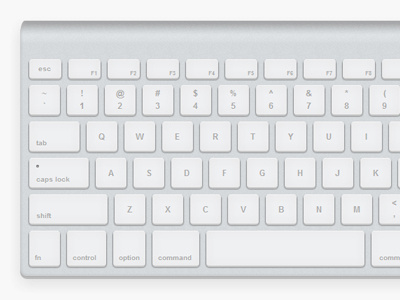 Apple css3 Keyboard