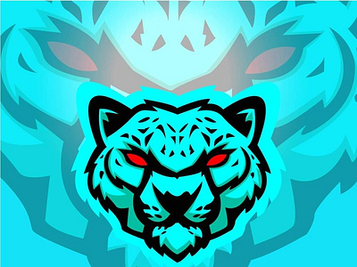 Leopard mascot logo