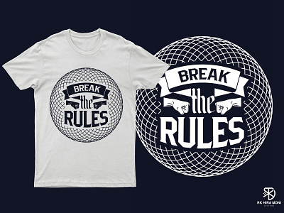 Break the rules t-shirt