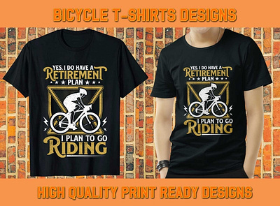 BICYCLE t-shirt design bicycle bike biker bikers bikes bmx cycle cycles mountain racing retro ride rider riders road summer