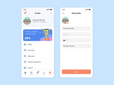 Daily UI #006 | User profile