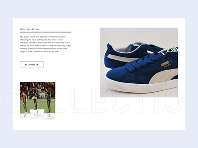 Sneakers Suede | Landing Page Design