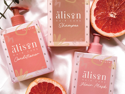 Alison Hair Care Packaging