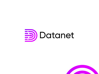 Datanet logo concept adobe app app logo data data network design digital graphic design illustration letter d logo logo concept minimalist network vector