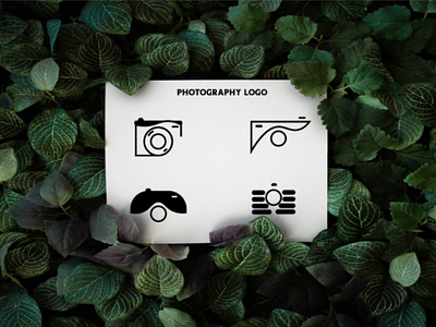Photography logo kit. logo camera