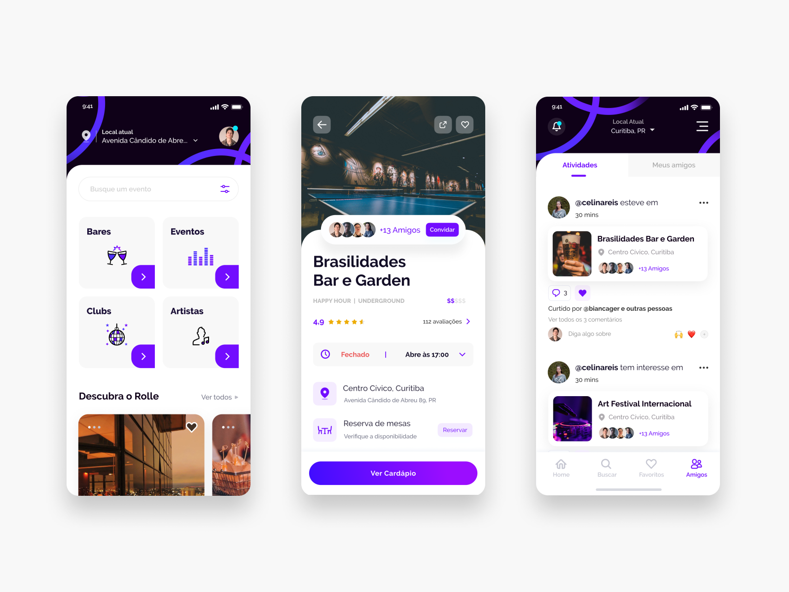 Event Platform Interfaces | Rolle by Ilana Heymowski on Dribbble