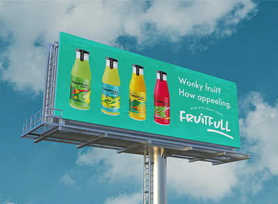 Fruitfull Billboard art branding design graphic design illustration logo typography