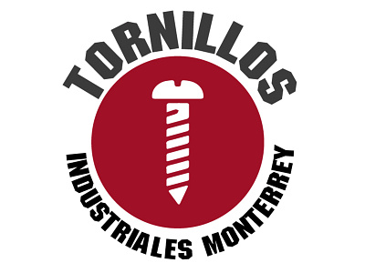 Tornillos Industriales Monterrey branding design flat logo ui