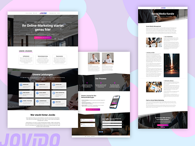 Jovido Marketing - Webdesign