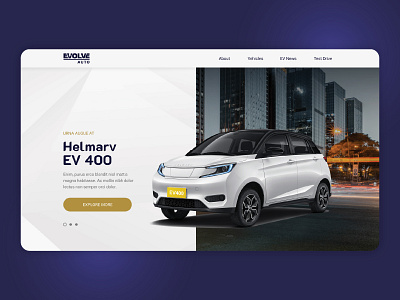 Electric Vehicle Website