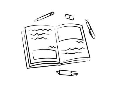 Mental Health Illustrations 🍷😞💊 book depression design diary health illustration kapustin linear melancholy mental outline resources set vector