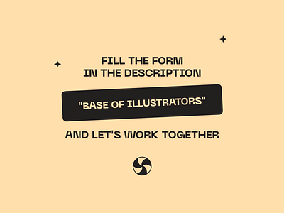 I’m looking for illustrators!