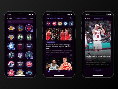 Sport News dailyui design figma minimal mobile app ui ui design uidesign ux ux design uxdesign