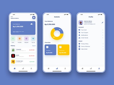 Digital Wallet Concept App