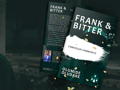 Book cover design | Frank & Bitter book one.