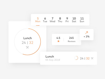 Components app app dashboard branding design flat icon ios iphone mobile ui ux