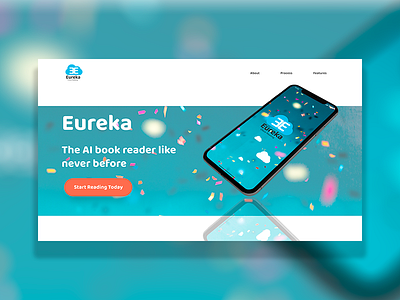 Eureka | Brand Project site hero page