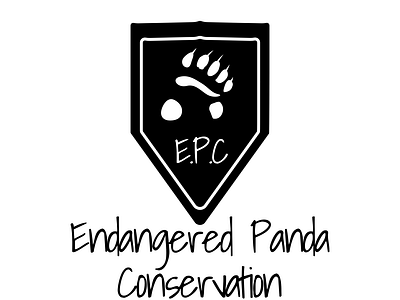 EPC - Endangered Panda Conservation - Daily Logo Challenge #3