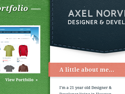 Personal Website - 2011