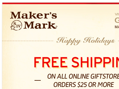 Maker's Mark - Email Template