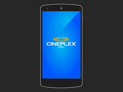 Cineplex App Redesign ae android animation smartphone ui