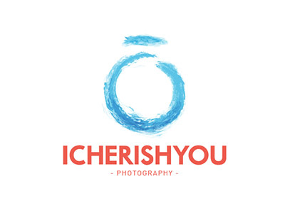 ICHERISHYOU logo camera lens dslr logo photography wedding photography wedding ring