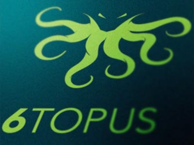 6TOPUS 6topus brand brand identity branding brandmark design evil identity logo octopus tentacles visual identity