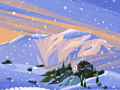 The winter illustration