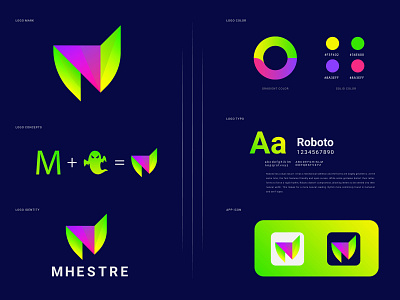 MHESTRE LOGO BRANDING app icon brandidentity branding business logo corporate logo creative logo ecommerce logo ghost logo graphic design logo branding logo design concept logo typo logotype m logo minimal logo modern logo monster logo personal branding real state logo startup