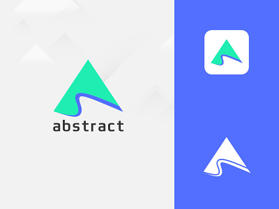 Abstract A Letter Logo Design