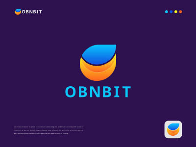 Obnbit Logo Design abstract logo brand identity branding business logo corporate logo creative logo ecommerce logo graphic design letter mark letter o logo design concept logodesigner logomaker logotype o logo o modern logo personal branding popular branding startup travel agency