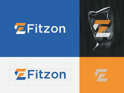 Fitzon Letter F+Z Logo Branding abstract logo app icon brand identity branding business logo corporate creative logo ecommerce logo f logo fitness logo fitness trips fitness blogging gym logo health logo logo maker logotype modernlogo monogram logo popular branding z logo