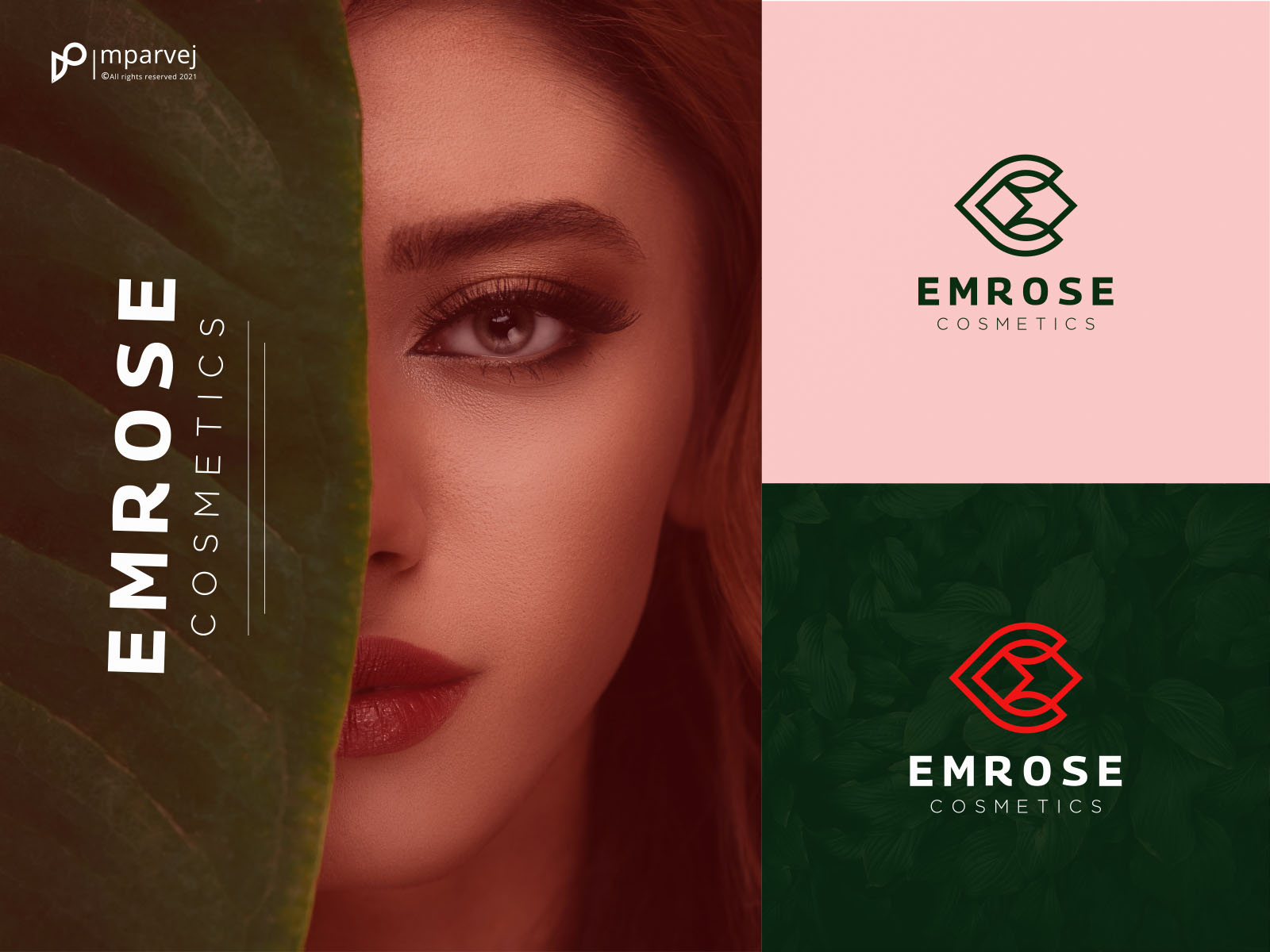 Emrose Cosmetics by Parvej design on Dribbble