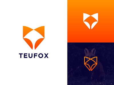 Teufox Brand identity abstract mark app icon brand identity design business logo combinations mark corporate ecommerce logo fox logo letter t logo logo inspirations modern fox logo modern logo modern t logo monogram protections logo security logo simple logo startup visual design web icon