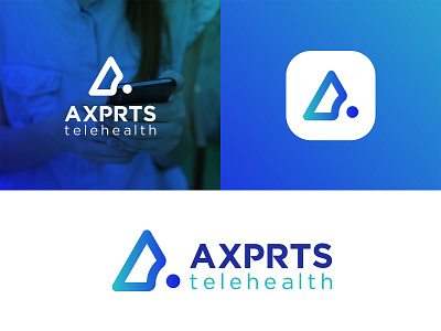 Axprts Telehealth Logo Branding