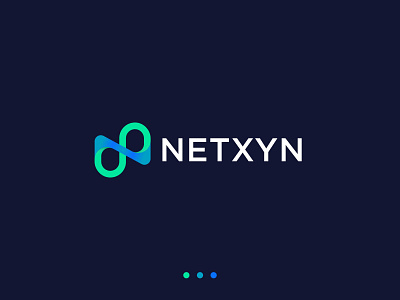 Netxyn Logo - N Logo - Data Sync - Infinity