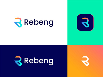 Rebeng - Letter R Logo Mark