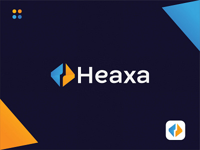 Heaxa Logo Design abstract app icon business logo corporate logo ecommerce h logo hexagon letter mark logo design logo mark minimal minimalist modern logo startup symbol
