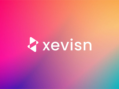 Xevisn Logo Design abstract brand guideline brand identity brand strategy branding colorful flat icon logo design logo mark logo trends minimal modern play logo simple symbol trademark