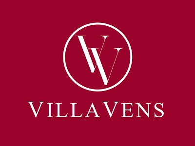 Villa Vens branding corporate id logo villa vens