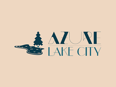 Azure Lake City azure branding city corporate id lake logo