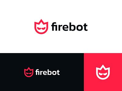 Fire Bot Logo - FOR SALE! app brand branding business company design graphic design icon illustration logo logomark logos robot robotic sale symbol tech technology ui