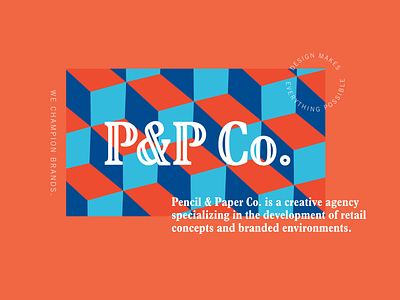 P&P Co. branding branding agency branding design design pattern rebrand rebranding