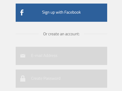 Registration Screen account create account email login password register registration screen sign up