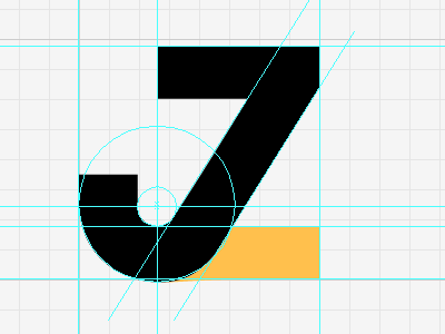 Monogram logo monogram type