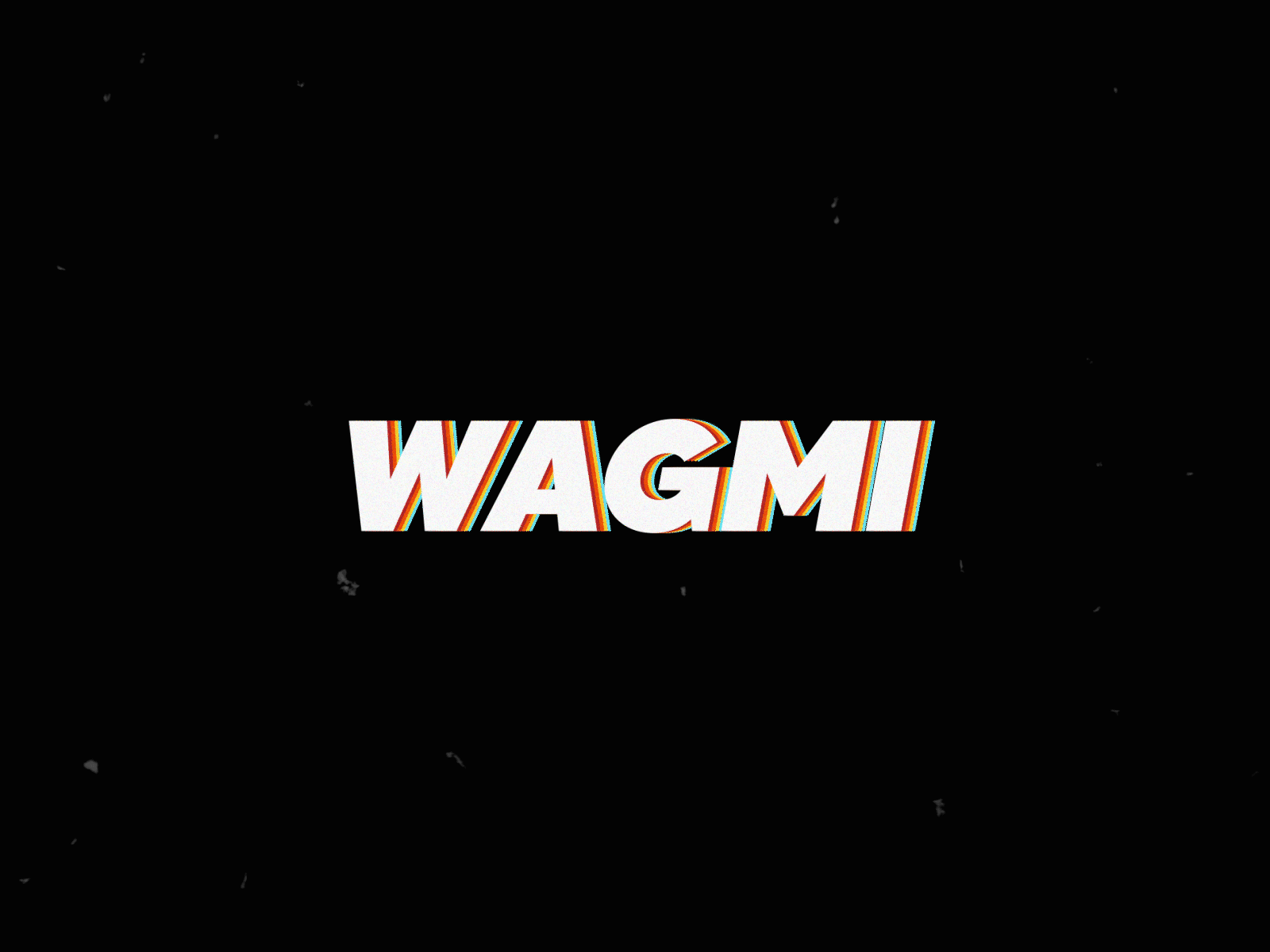 #WAGMI 2d 2d gif after effects animation design gif graphic design logo motion loop motion graphics wagmi