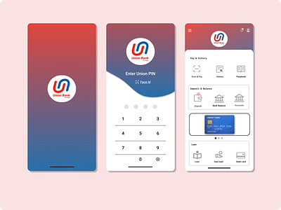 New interface ... U-mobile branding graphic design ui