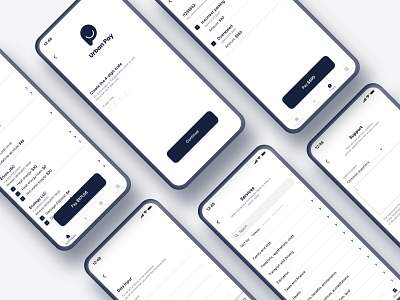 Urban Pay. The job is done. app app design design minimal mobile pay ui uidesign uiux urban ux