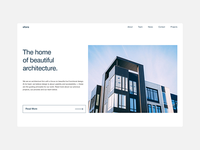 Daily UI Challenge #3 - Landing Page arcitecture challenge design landing minimal ui uidaily web